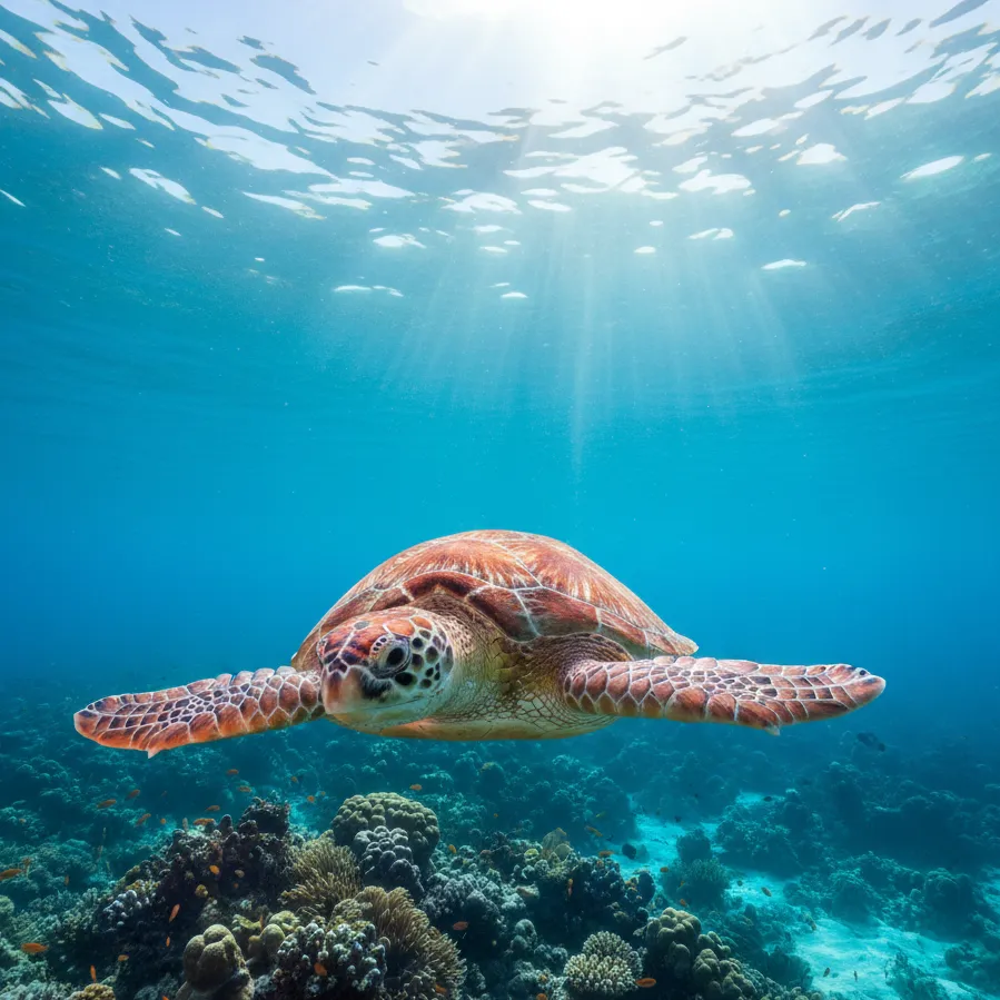 Swim with turtles in Akumal - Photo 2